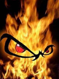 Devil in Fire - wallpaper preview