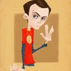 Çizgi Film Karakteri İllüstrasyonu