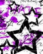 Mor Star Abstrakt Tasarım - wallpaper preview