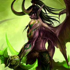 Demon Savaşçı Fantastik Sanat