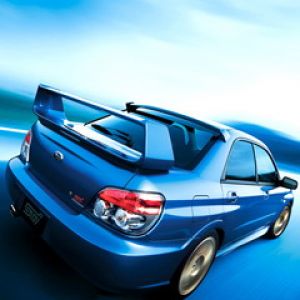 Subaru WRX Mavi Spor Araba