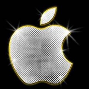 Parlak Apple Logosu