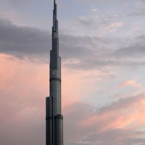 Burj Khalifa Gün Batımında