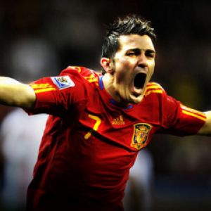 David Villa Gol Sevinci