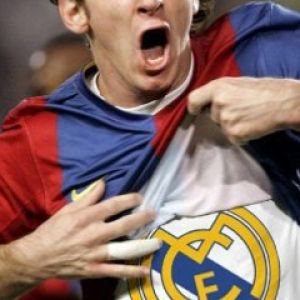Messi Futbol Kutlaması