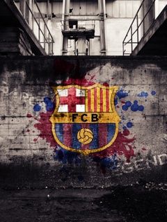 FC Barcelona Grafiti Sanatı - wallpaper preview