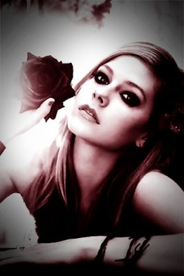 Glamour Kız Gül ile - wallpaper preview