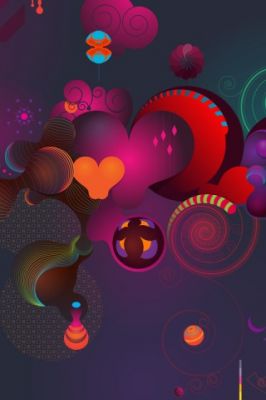 Renkli Soyut Desenler - wallpaper preview