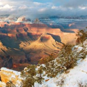Grand Canyon Kış Manzarası
