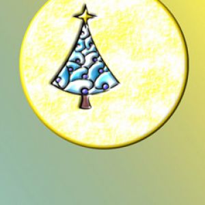Stilize Noel Ağacı