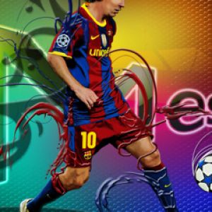 Lionel Messi Aksiyon Görseli