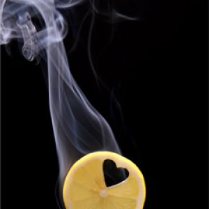 Kalp Şeklinde Limon Dilimi