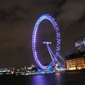 London Eye Gece