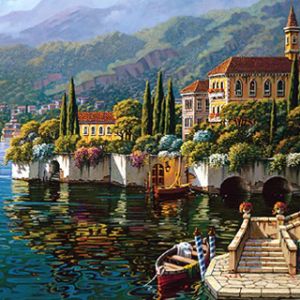 Manzaralı Göl Kıyısı