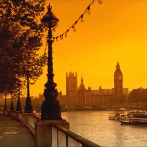 Londra'da Gün Batımı