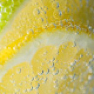 Taze Limon Dilimi Yakın Çekim