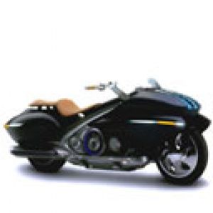 Şık Siyah Motosiklet
