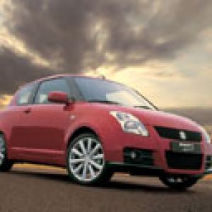 Kırmızı Suzuki Araba