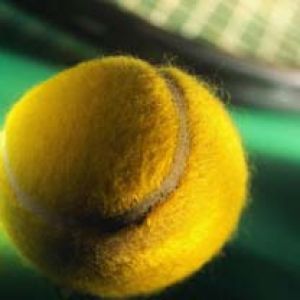Tenis Topu Yakın Çekim