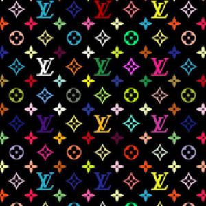 Renkli Louis Vuitton Deseni