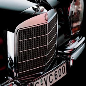 Klasik Mercedes-Benz Araba