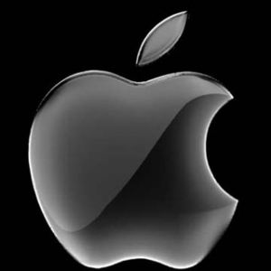 Siyah Apple Logosu