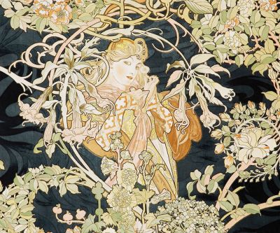 Art Nouveau Çiçek Tasarımı - wallpaper preview