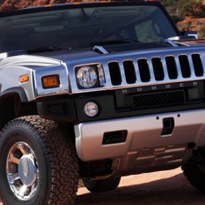Hummer SUV Yakın Çekim