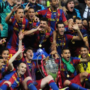 FC Barcelona Şampiyon Kutlaması