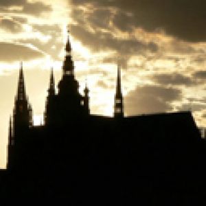 Prag Kalesi Silueti