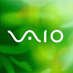 VAIO Logosu Yeşil Arka Plan