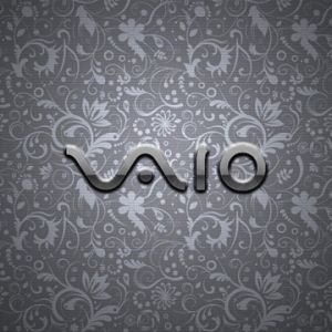 Çiçek Desenli VAIO Logosu