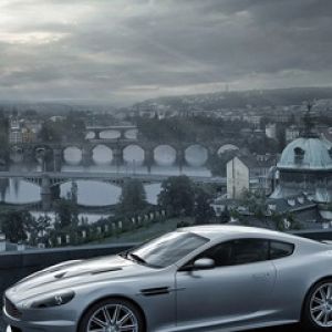 Aston Martin Kentsel Manzarada