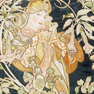 Art Nouveau Çiçek Tasarımı