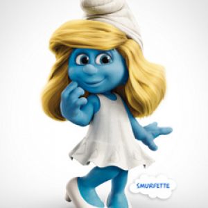 Smurfette Karakter Duvar Kağıdı