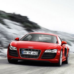 Kırmızı Audi R8 Spor Araba