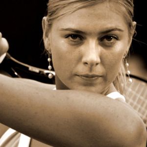 Maria Sharapova Tenis Aksiyonu
