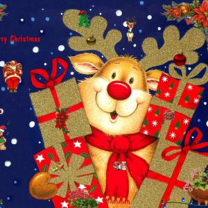 Neşeli Noel Ren Geyiği