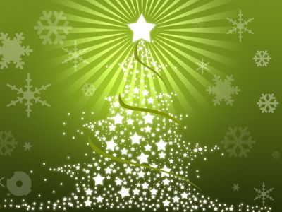 Parlayan Noel Ağacı - wallpaper preview
