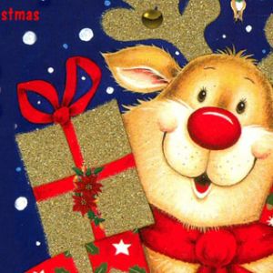Sevimli Noel Ren Geyiği