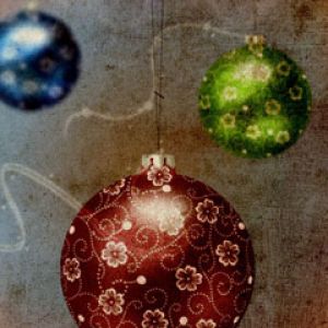 Renkli Noel Süsleri