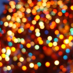 Renkli Noel Işıkları
