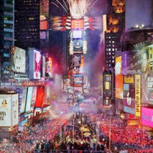 Times Square'da Yeni Yıl