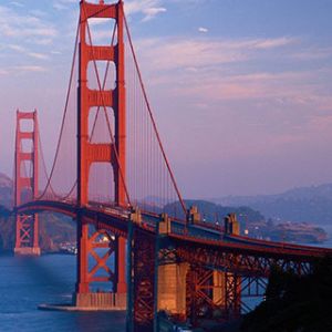 Golden Gate Köprüsü Gün Batımı