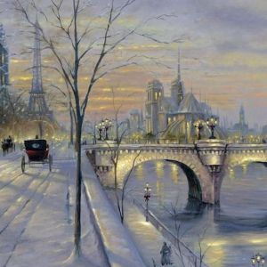 Paris'te Kış Akşamı