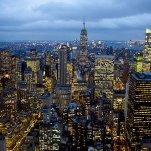 New York Gece Silueti