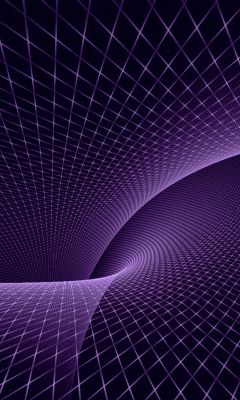 Mor Abstrakt Izgara Tasarımı - wallpaper preview