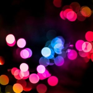 Renkli Bokeh Işıkları