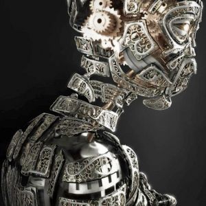 Karmaşık Robot Heykeli
