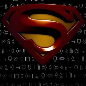 Superman Logo Art